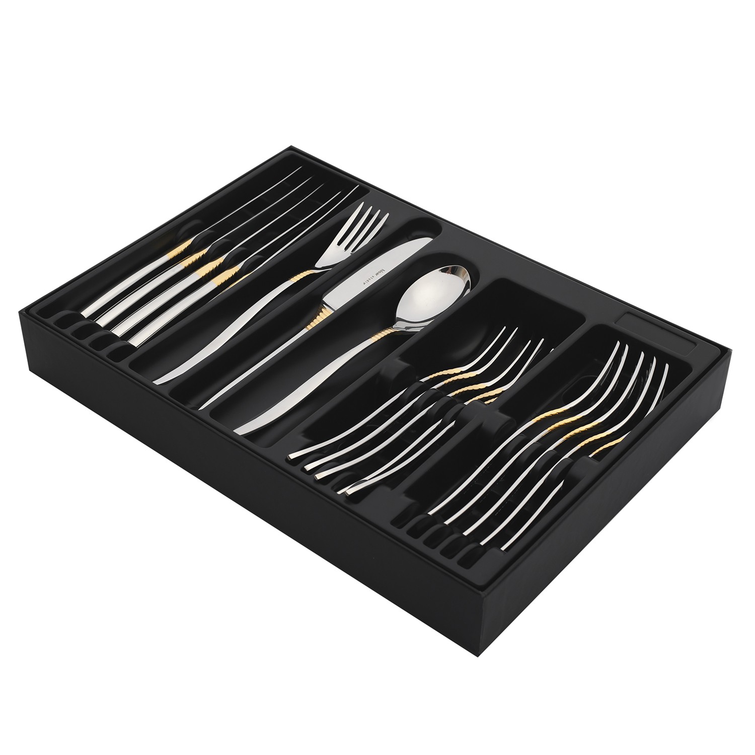 набор столовых приборов mamba gold 18 шт