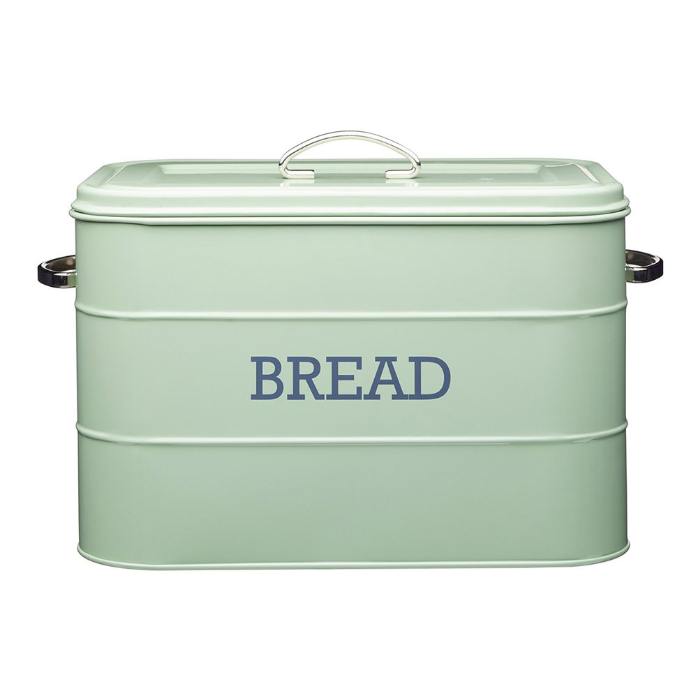 kitchen craft хлебница living nostalgia green