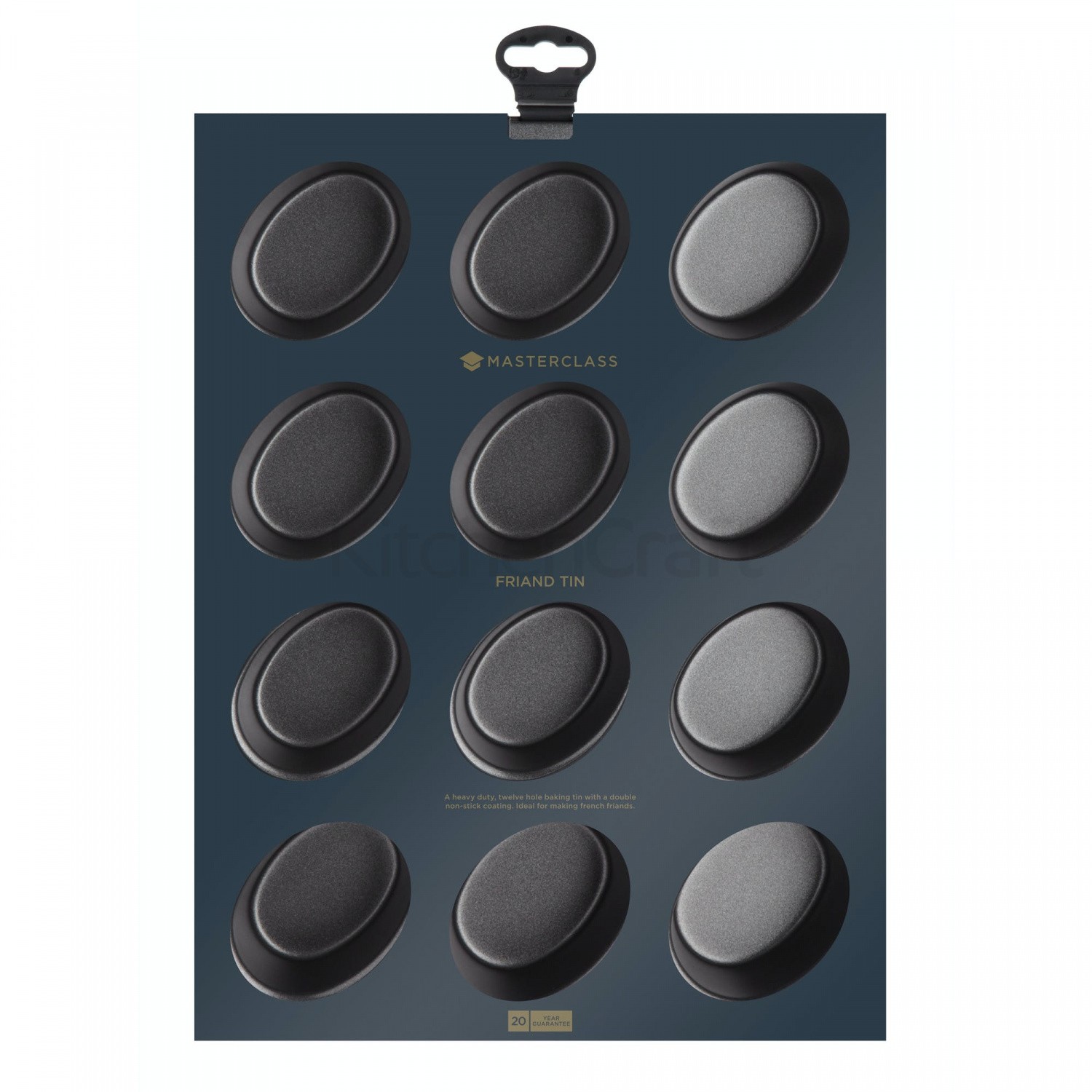 Kitchen Craft Форма для выпечки 35х27 см с антипригарным покрытием MasterClass  