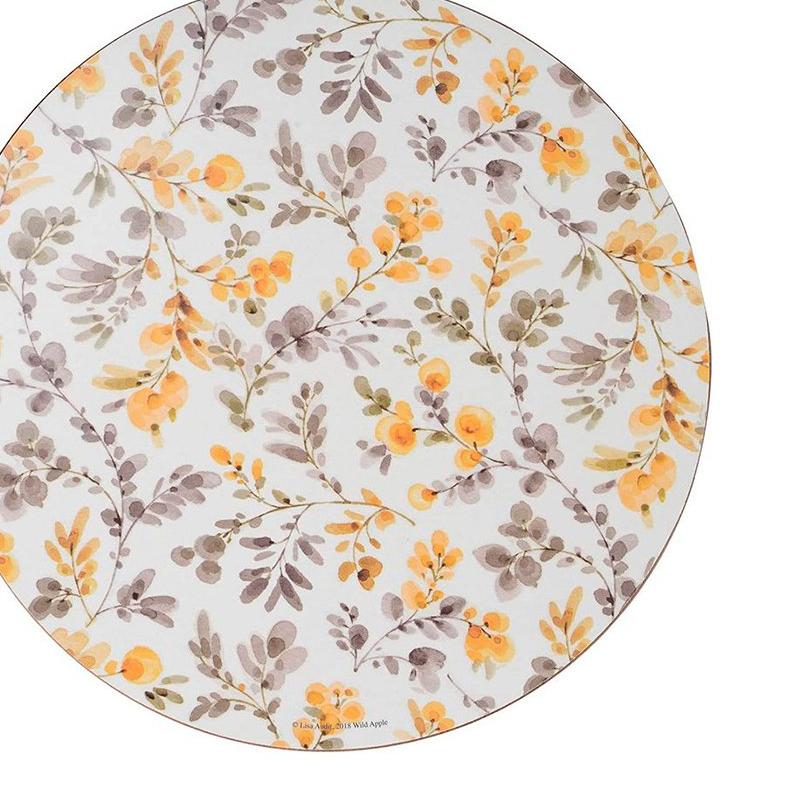 Creative Tops Набор из 4 подставок Fields Of Gold 29х29  