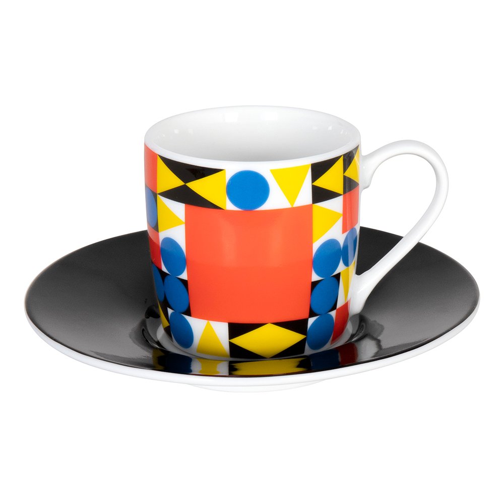 Koenitz Кофейная пара эспрессо "Баухаус квадрат"  