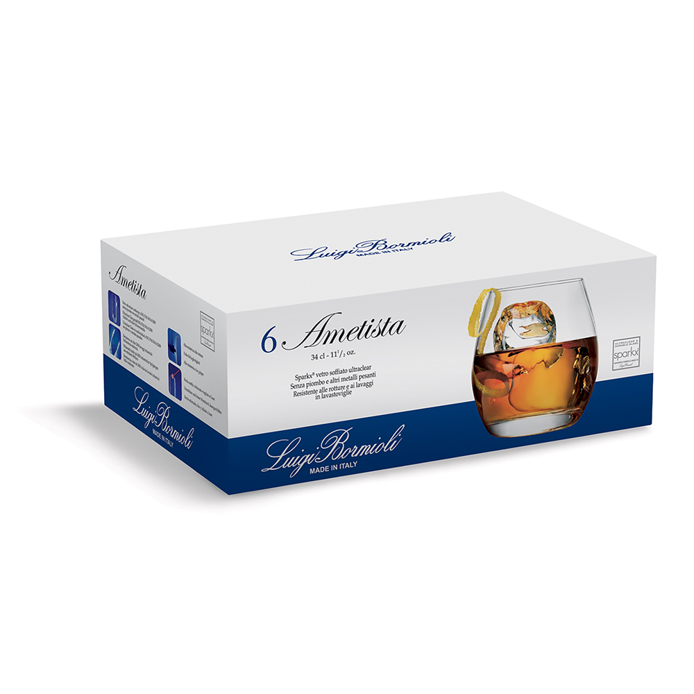 Набор бокалов для напитков Ametista 340 мл, 6 шт Арт.: 10186/07