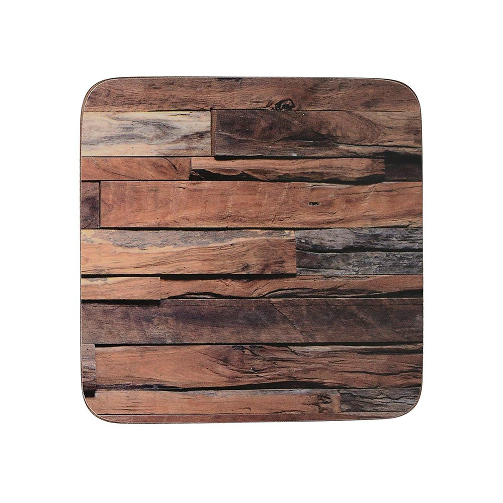 creative tops набор из 6 подставок wood cabin 10x10