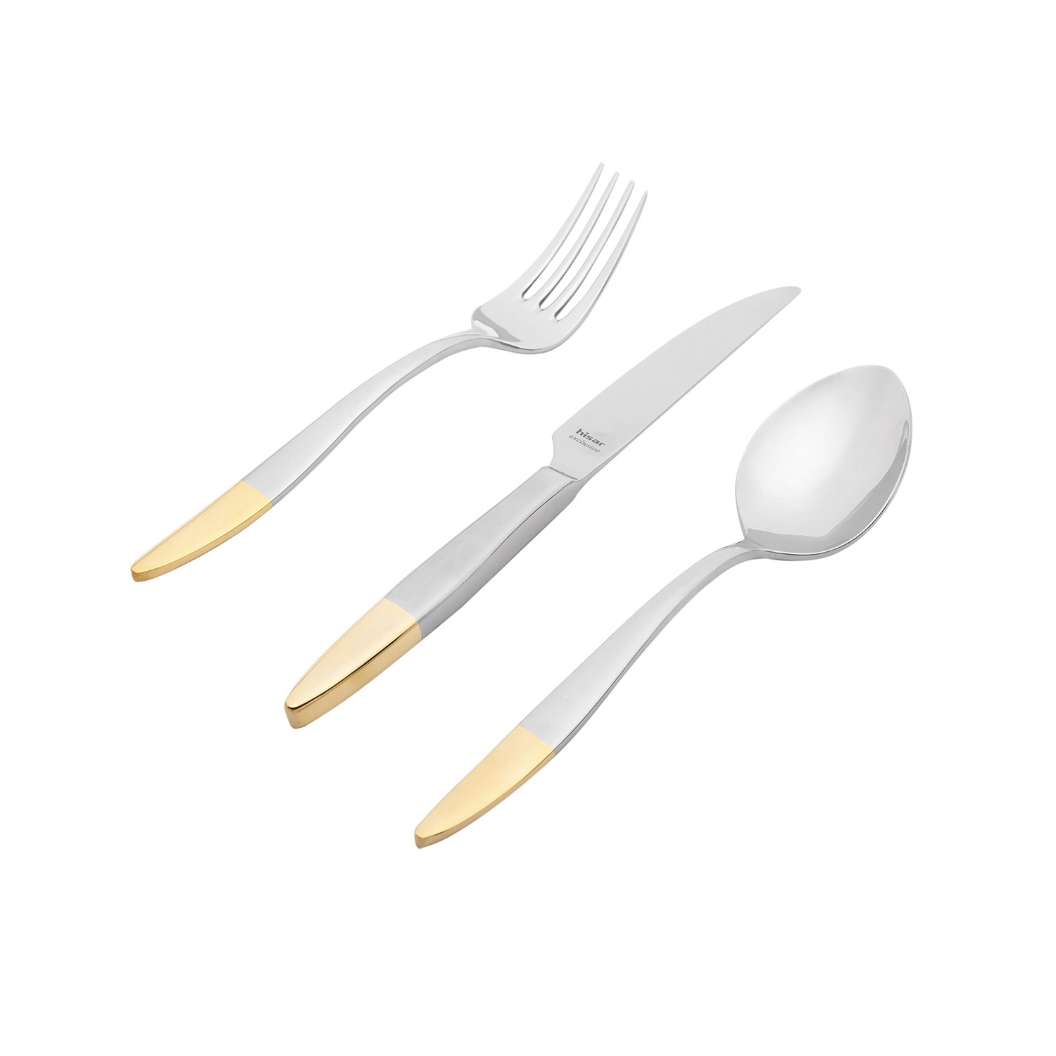 Набор десертных приборов MERCURY GOLD 18 шт  