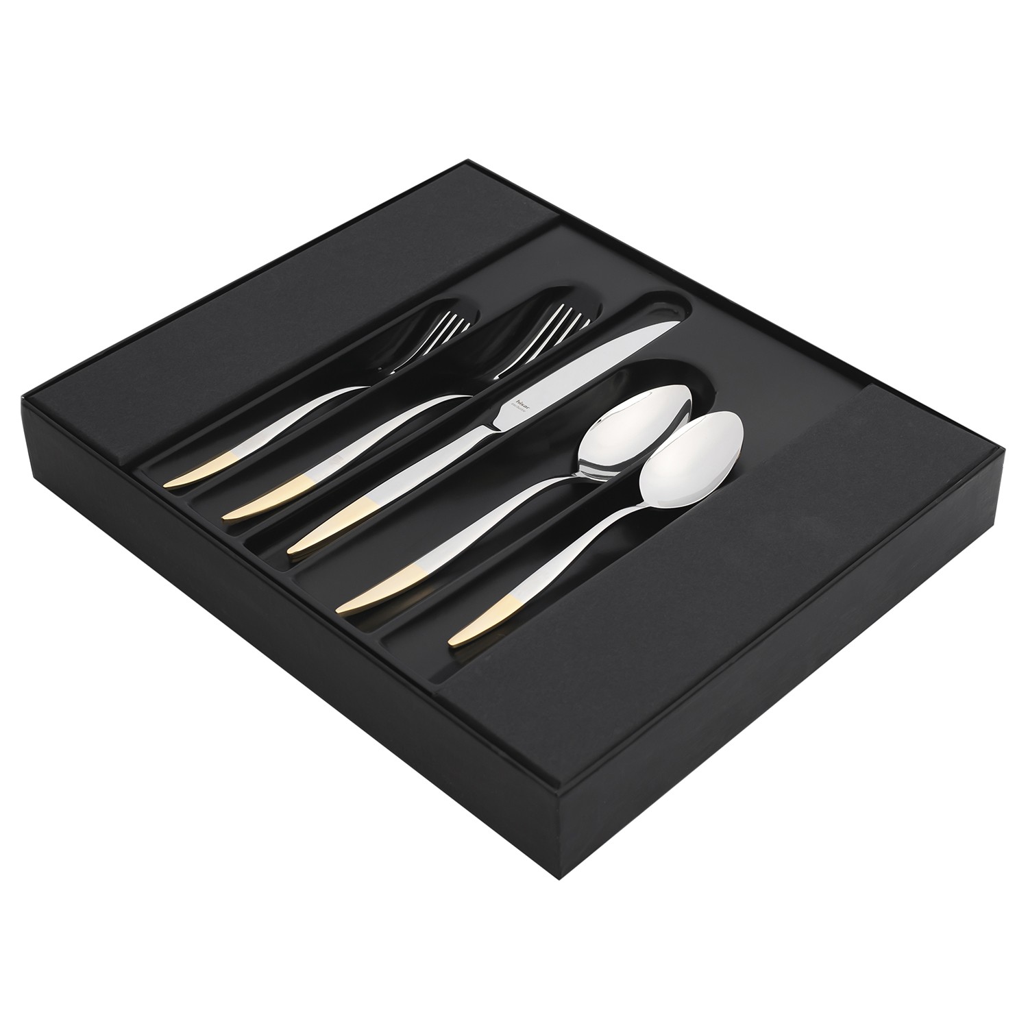 набор столовых приборов mercury gold 30 шт