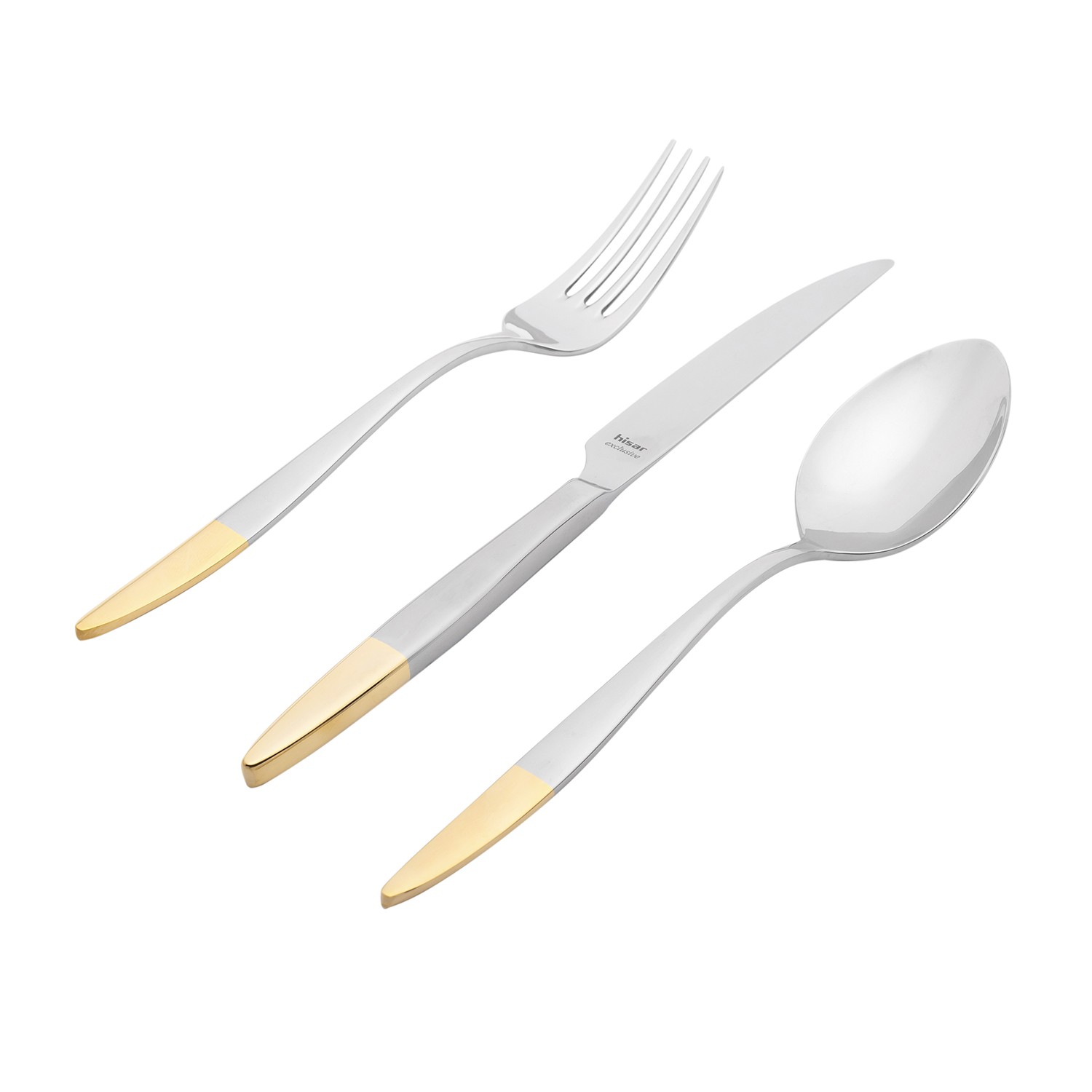 Набор столовых приборов MERCURY GOLD 18 шт  