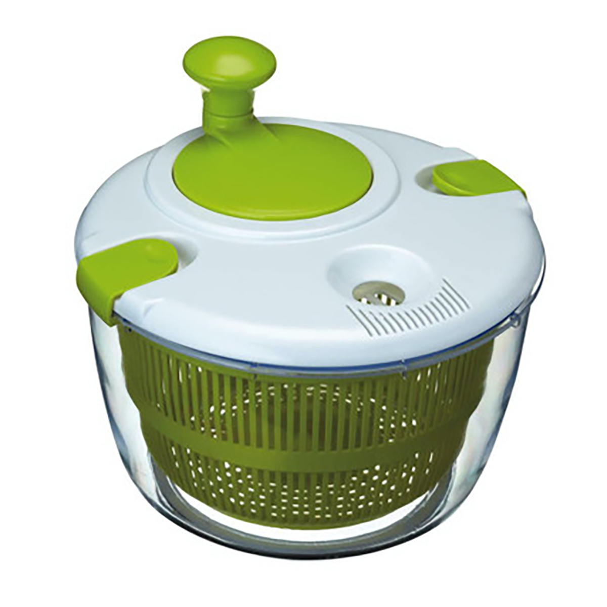 сушилка для салата с крышкой twist action 25 смkc