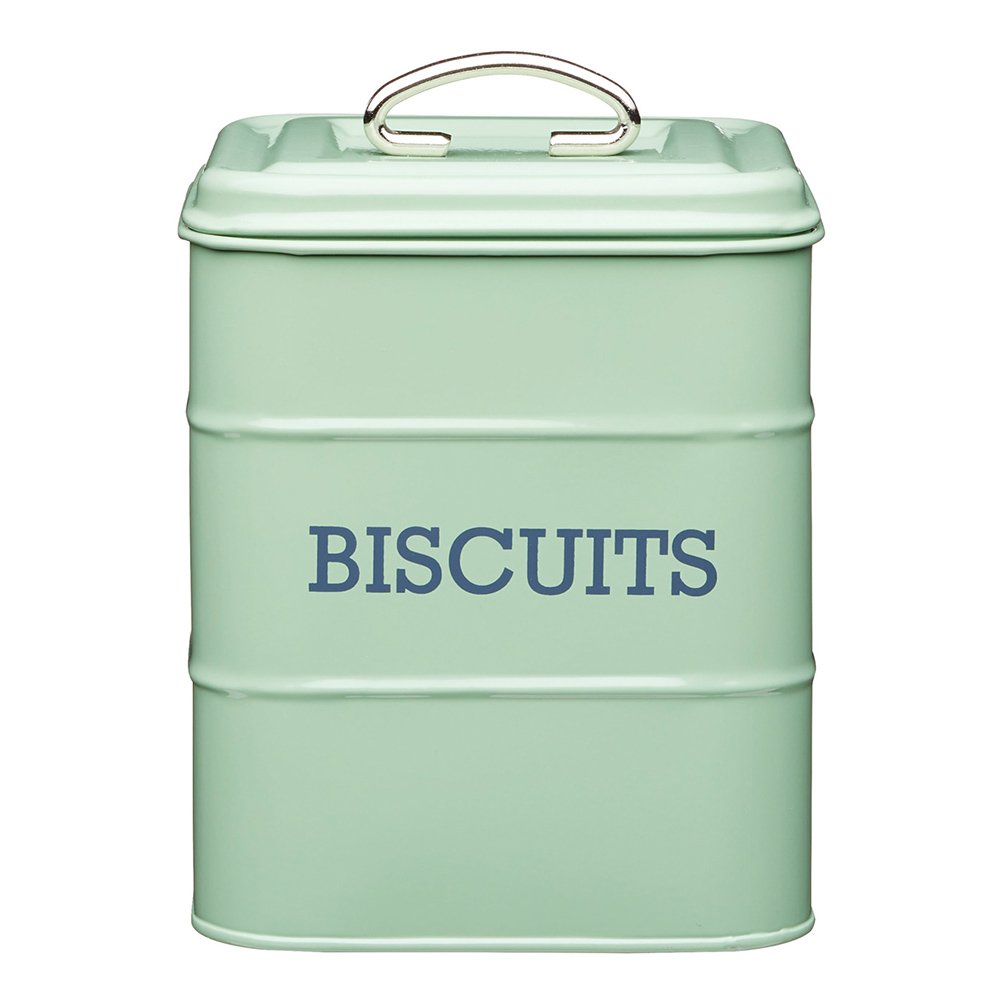 kitchen craft ёмкость для хранения печенья living nostalgia green