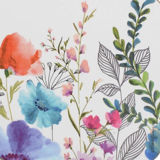 Creative Tops Набор из 6 подставок Meadow Floral 10х10  