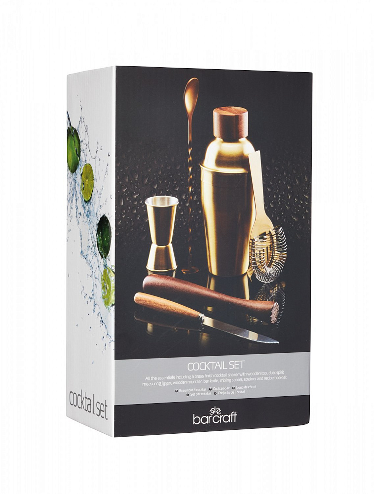 Kitchen Craft Набор коктейльный 6 предметов BarCraft Арт.: BCCOCKTAIL6PC