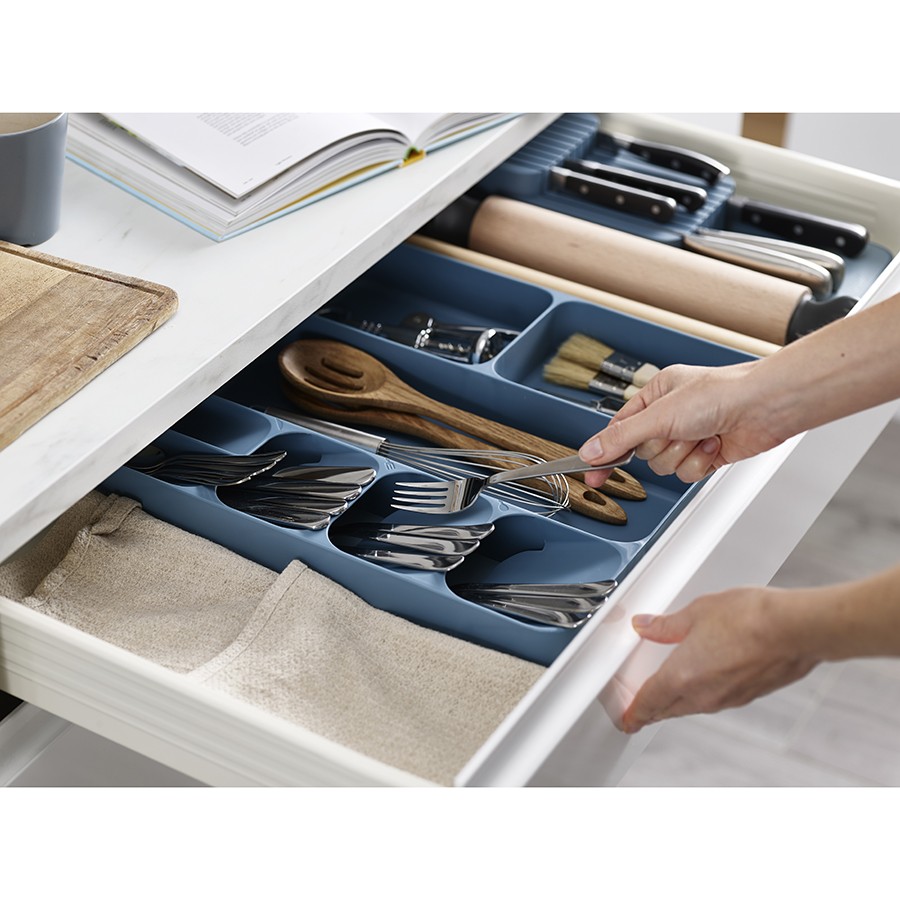 Органайзер для столовых приборов и кухонной утвари drawerstore™, синий 85183
