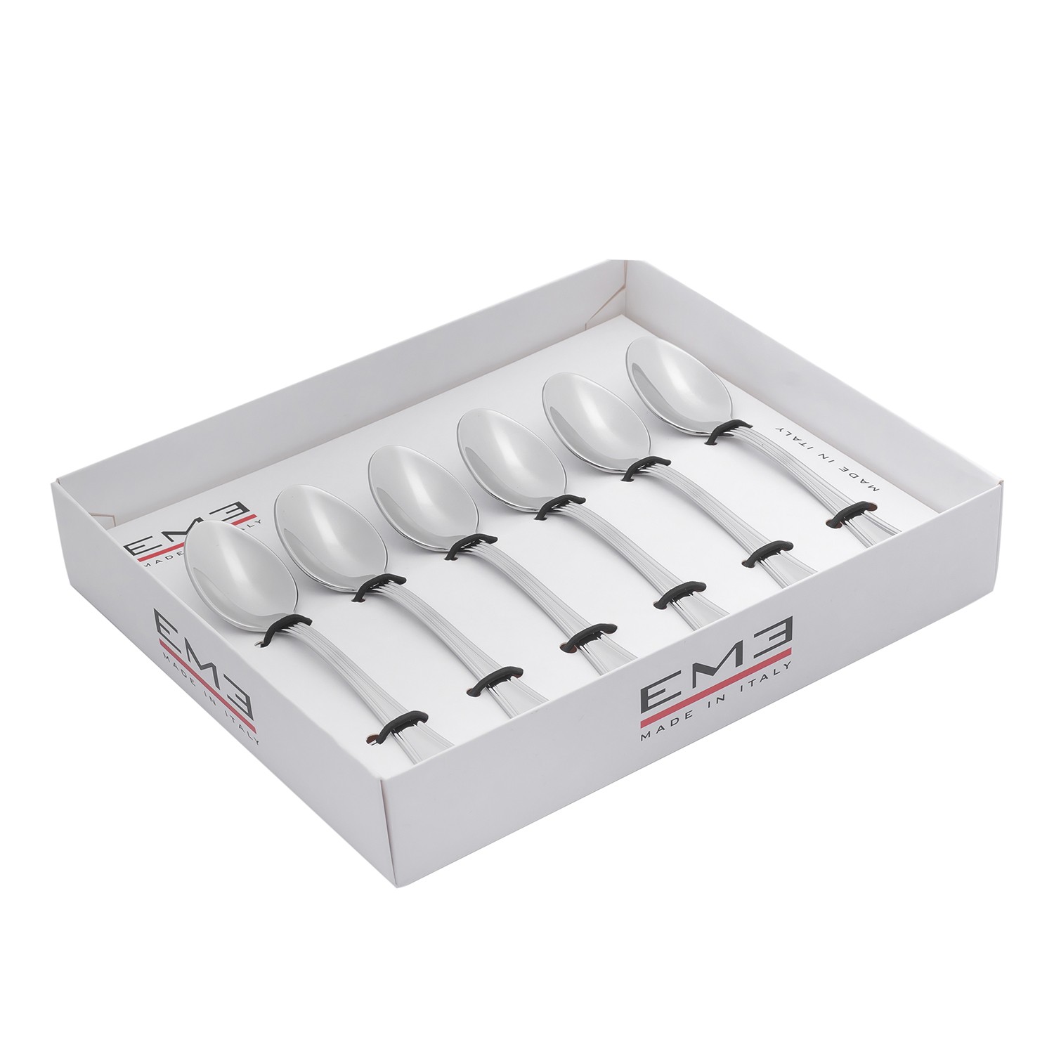 eme набор кофейных ложек impero 6 шт
