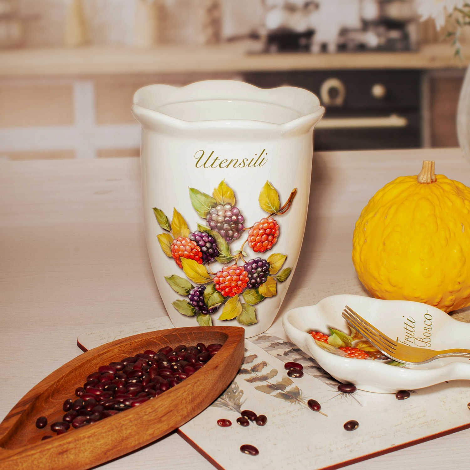 Органайзер для столовых приборов Frutti di Bosco 15 см  