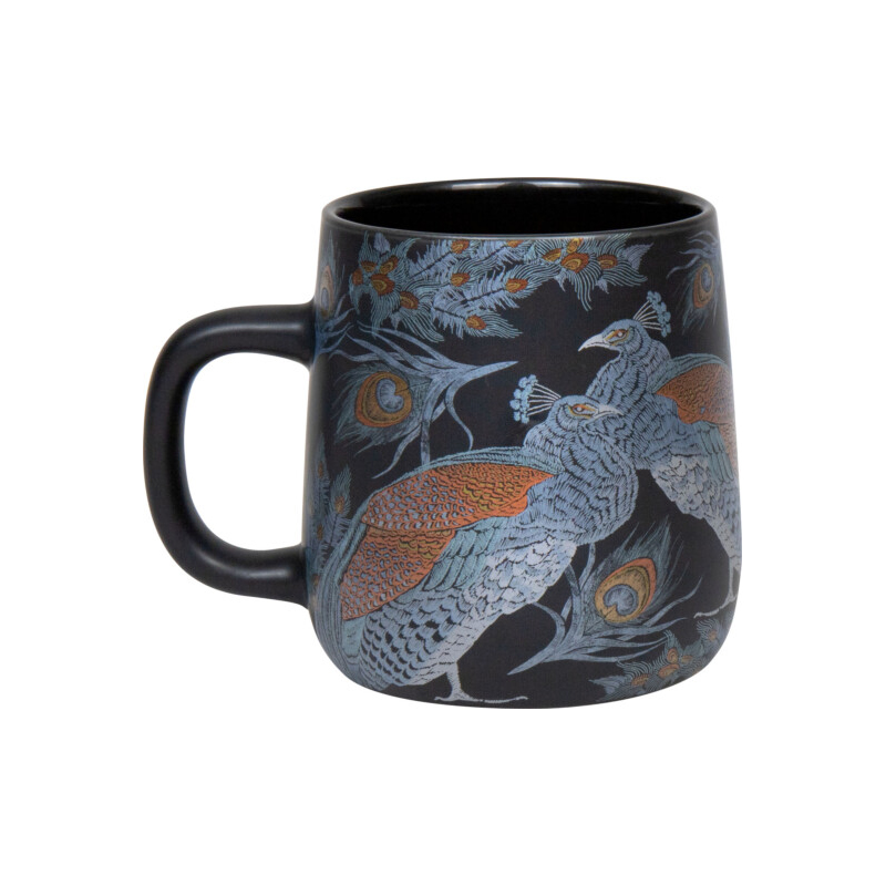 Кружка "Блестящий павлин"  
