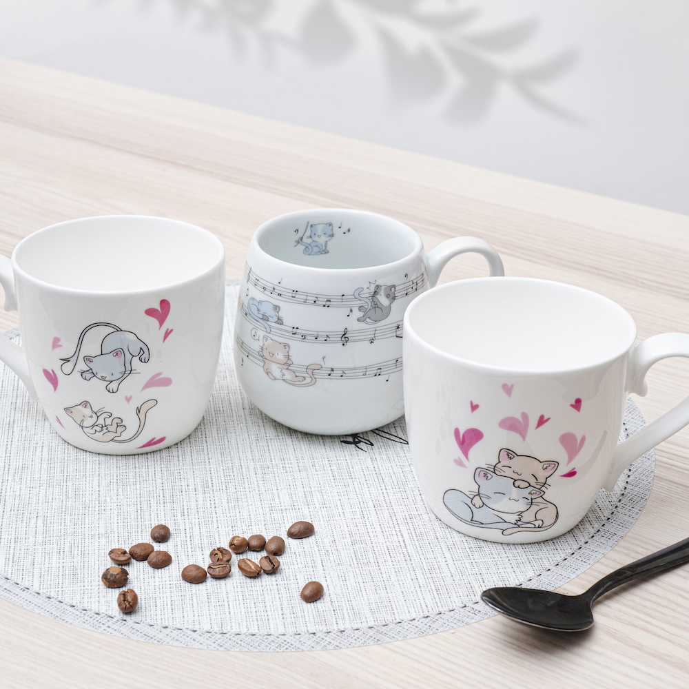 Koenitz Кружка "Музыка" Милые кошечки  