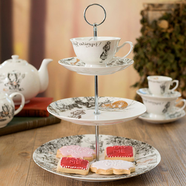  Подставка для торта техъярусная Алиса в Стране Чудес V&A Арт.: 5200022