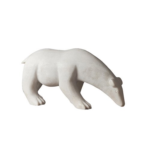 Белый медведь Миниатюра Камень VT11082-01