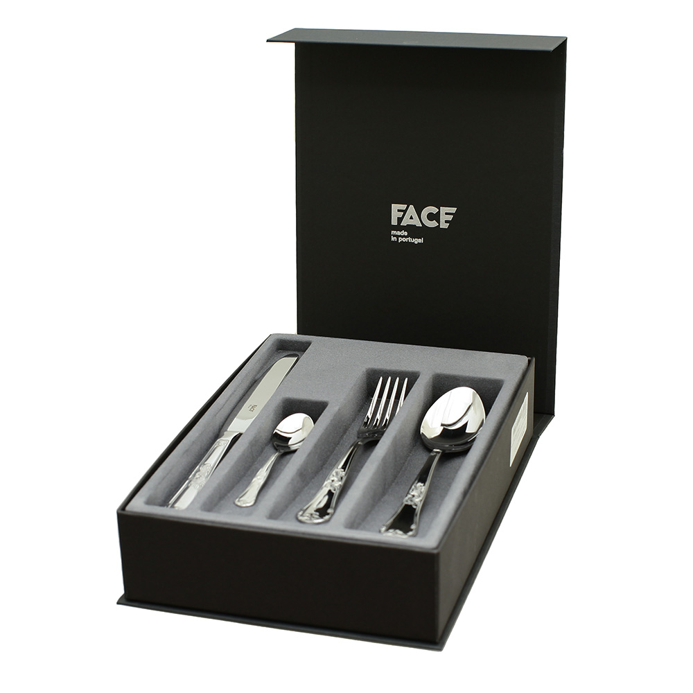face набор столовых приборов 24 шт queen