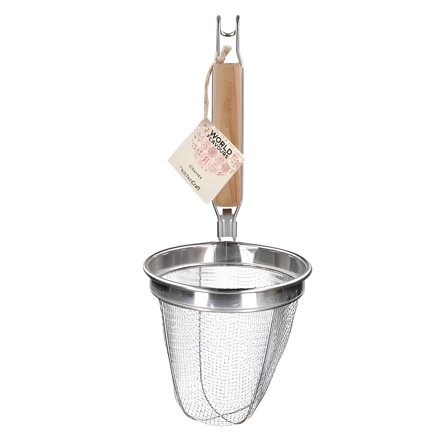 Сито для приготовления восточной лапши KitchenCraft World of Flavours из нерж/стали  