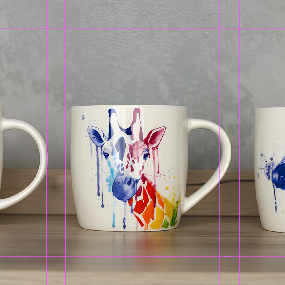 Koenitz Кружка "Жираф акварель"  