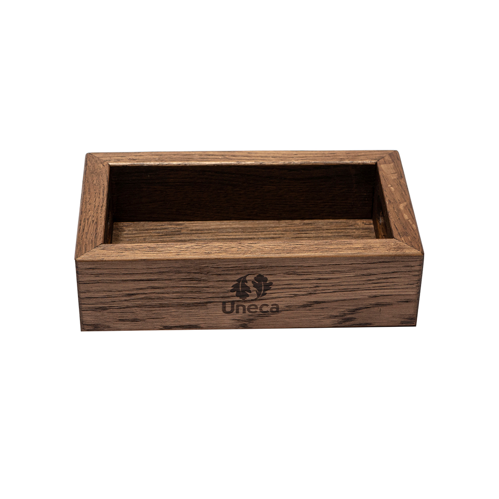 подставка для масла и уксуса 18х10х5 см деревянная, дуб