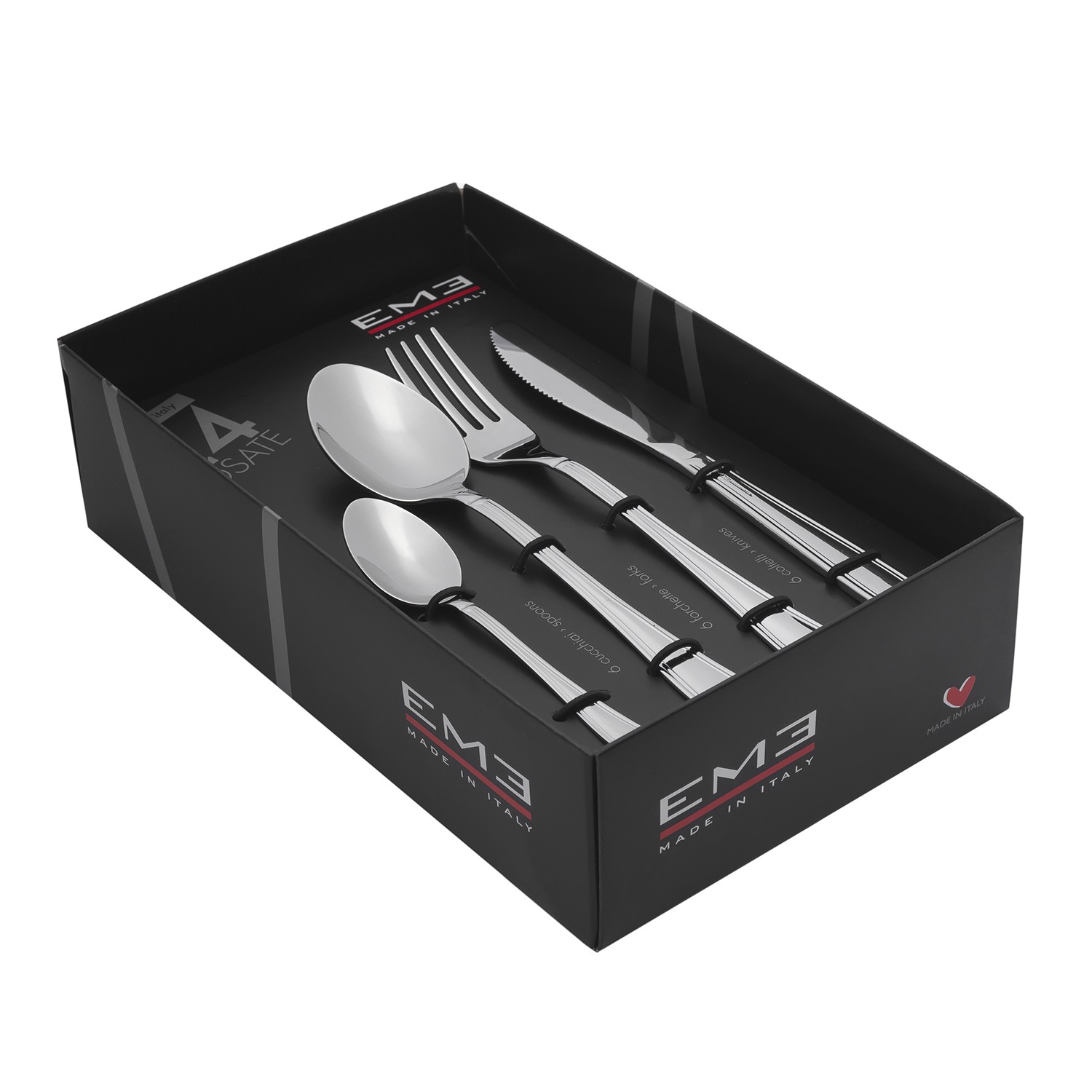 eme набор столовых приборов galles 24 шт