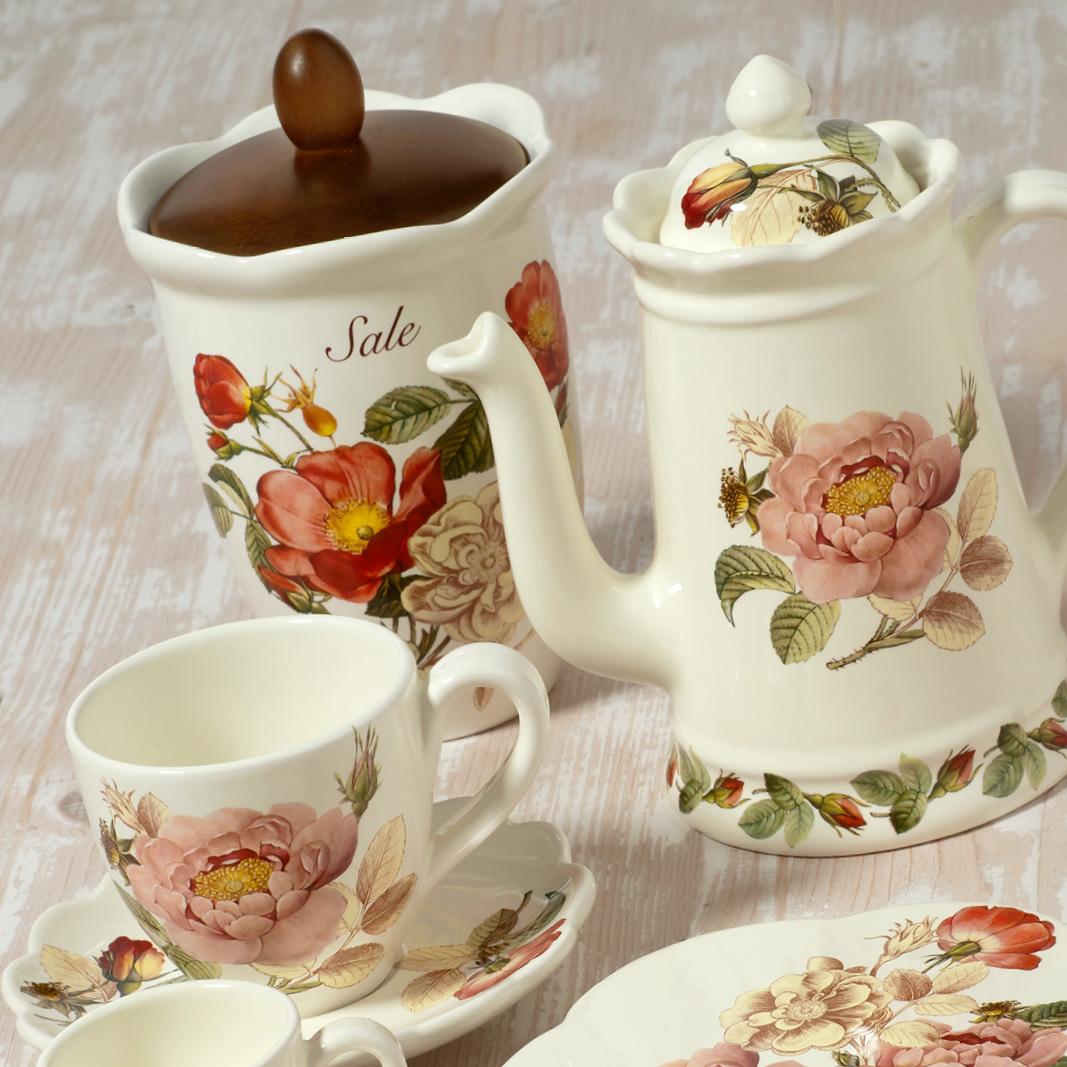 Nuova Cer Емкость для чеснока Petali di Primavera 13см  