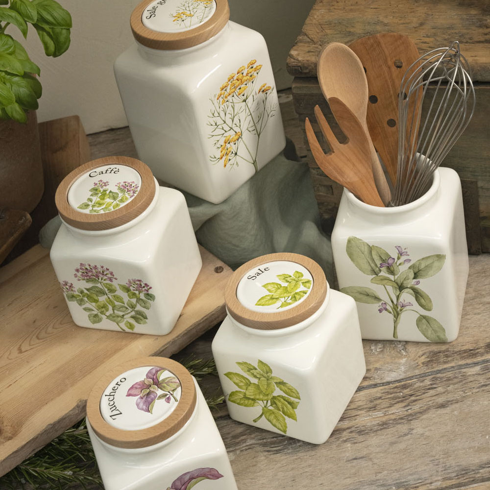 Ёмкость для соли с крышкой Rosemary 15 см Арт.: 9064/1-RSM