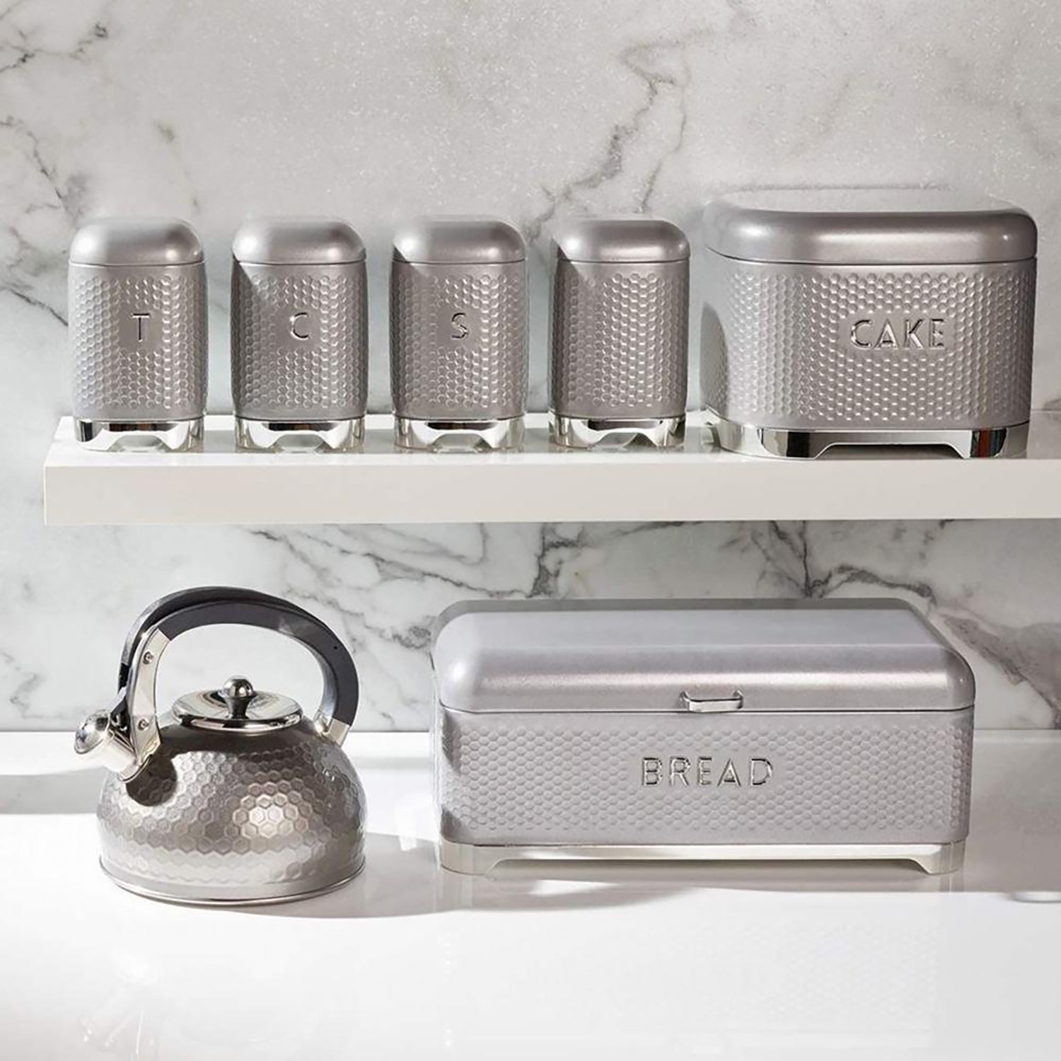 Kitchen Craft Емкость для хранения чая Grey  