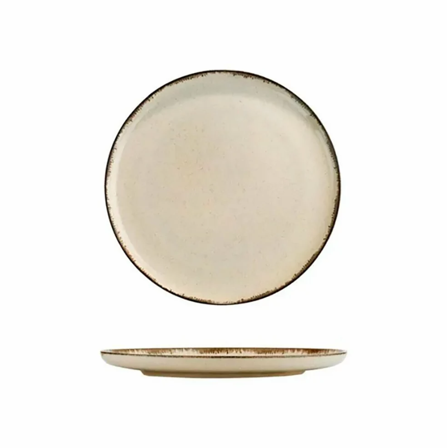 набор тарелок десертных "жемчужное настроение" 6 предметов корица