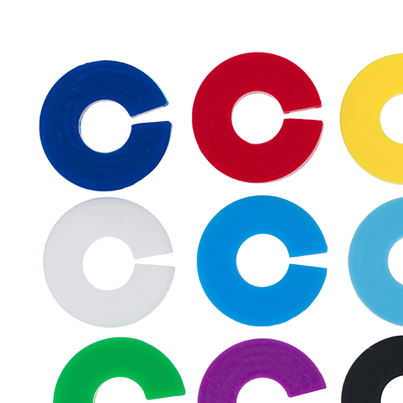 Набор из 12 круглых маркеров на бокалы  