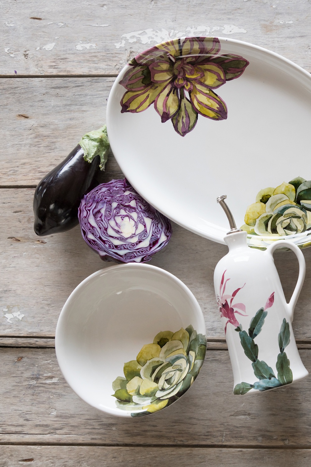 Nuova Cer Блюдо овальное Cactus 38х27х4 см  