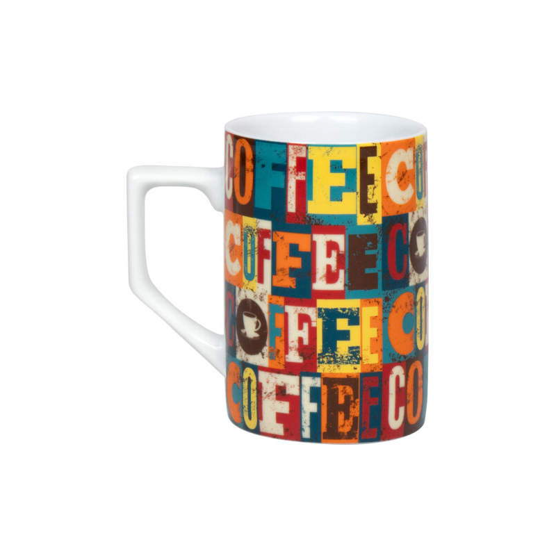 Кружка "Кофейные квадраты"  