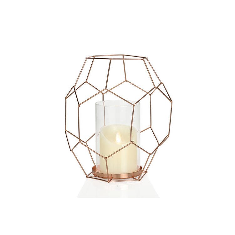 andrea house подсвечник «соты» медь 