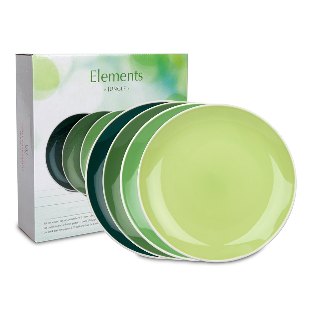 Waechtersbach Набор 4-х больших тарелок "Джунгли"  