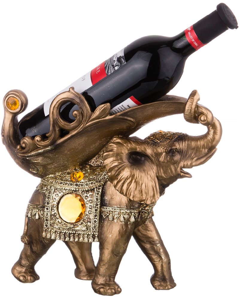 Подставка под бутылку "слон"  серия "махараджи"  146-748