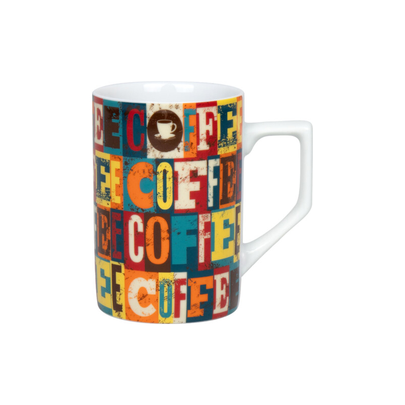 кружка "кофейные квадраты"