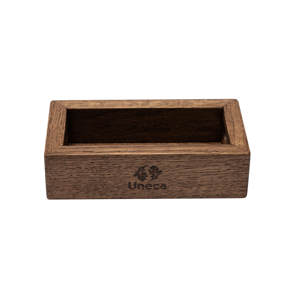 подставка для солонки и перечницы 16х9х5 см деревянная, дуб