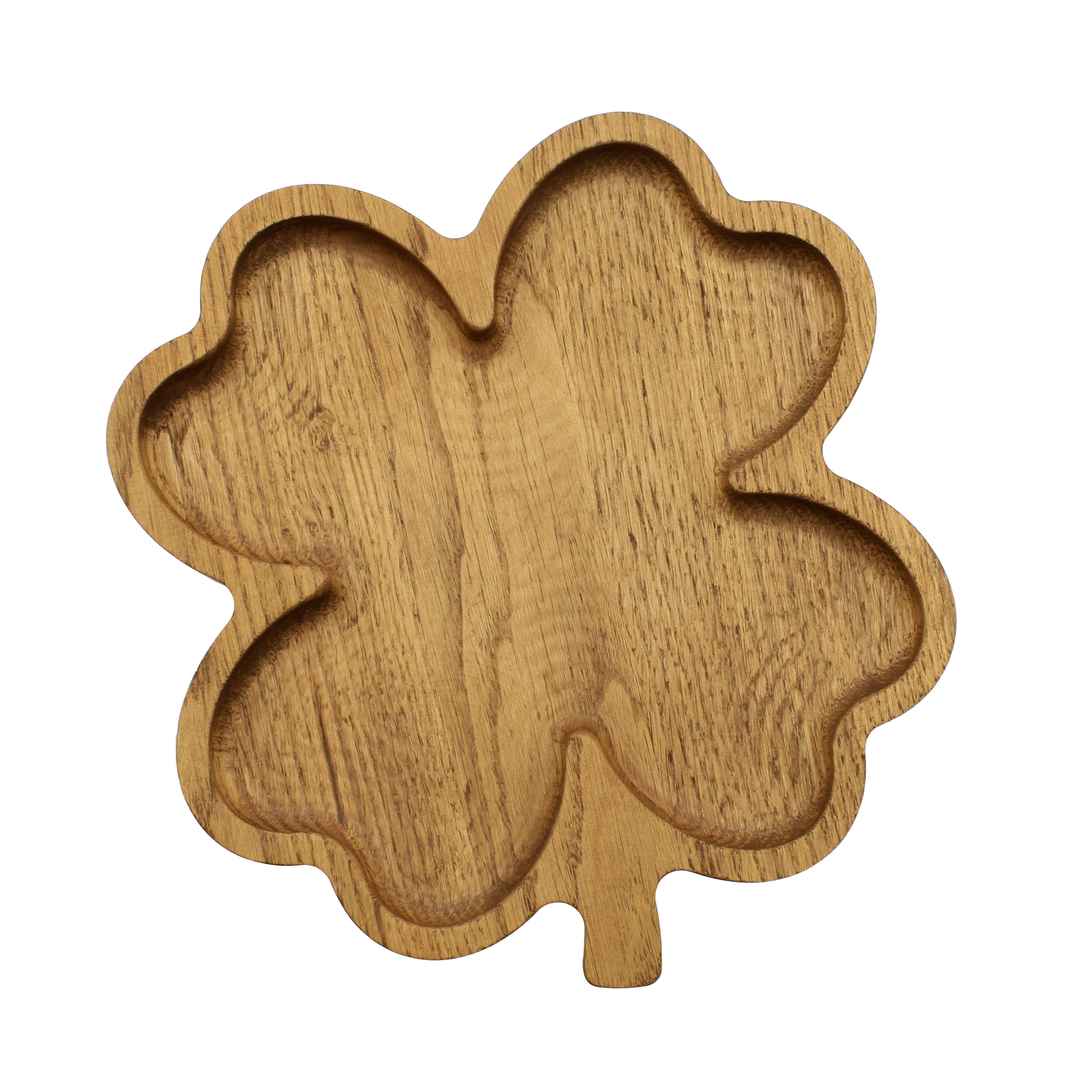 менажница "клевер" деревянная, дуб