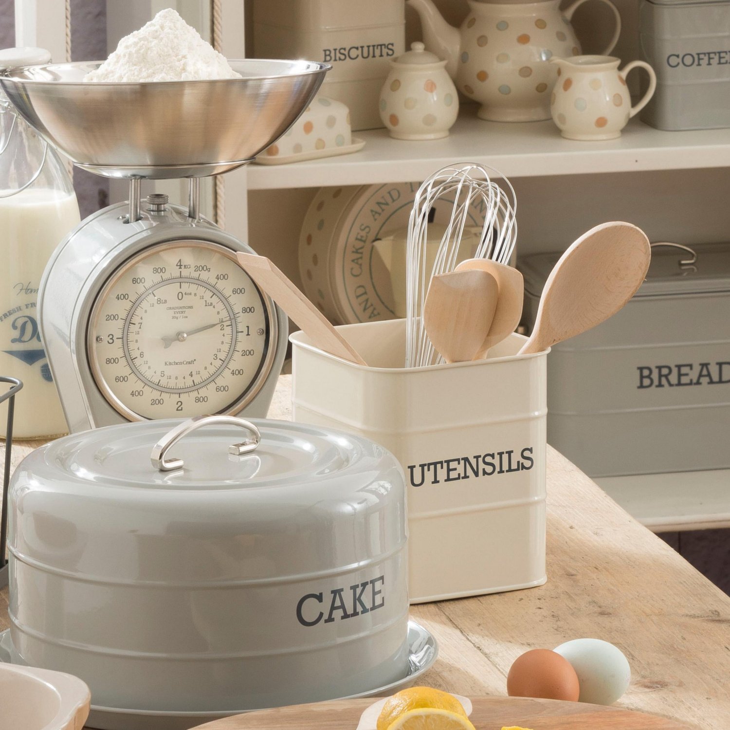 Kitchen Craft Органайзер для кухонных принадлежностей Creamy  