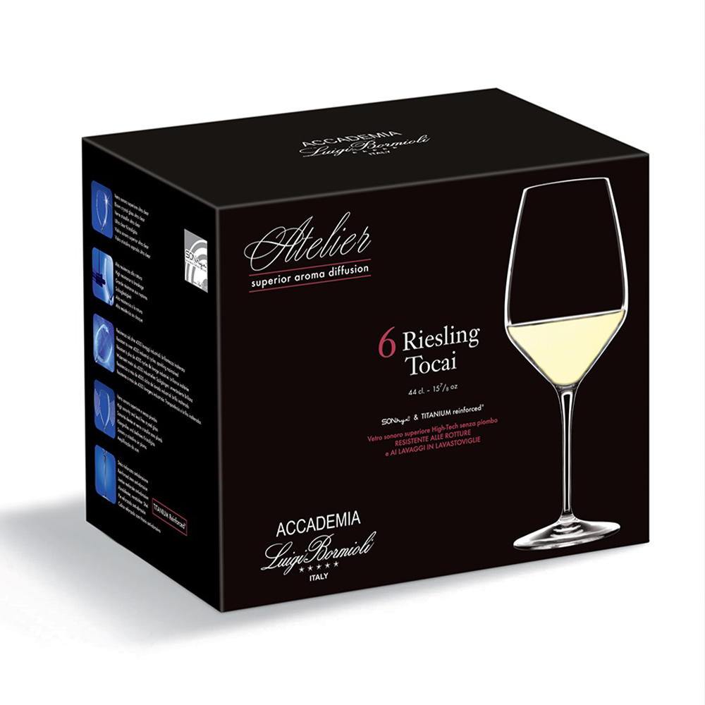 LUIGI BORMIOLI Набор бокалов для белого вина Atelier 440 мл, 6 шт Арт.: 08746/07