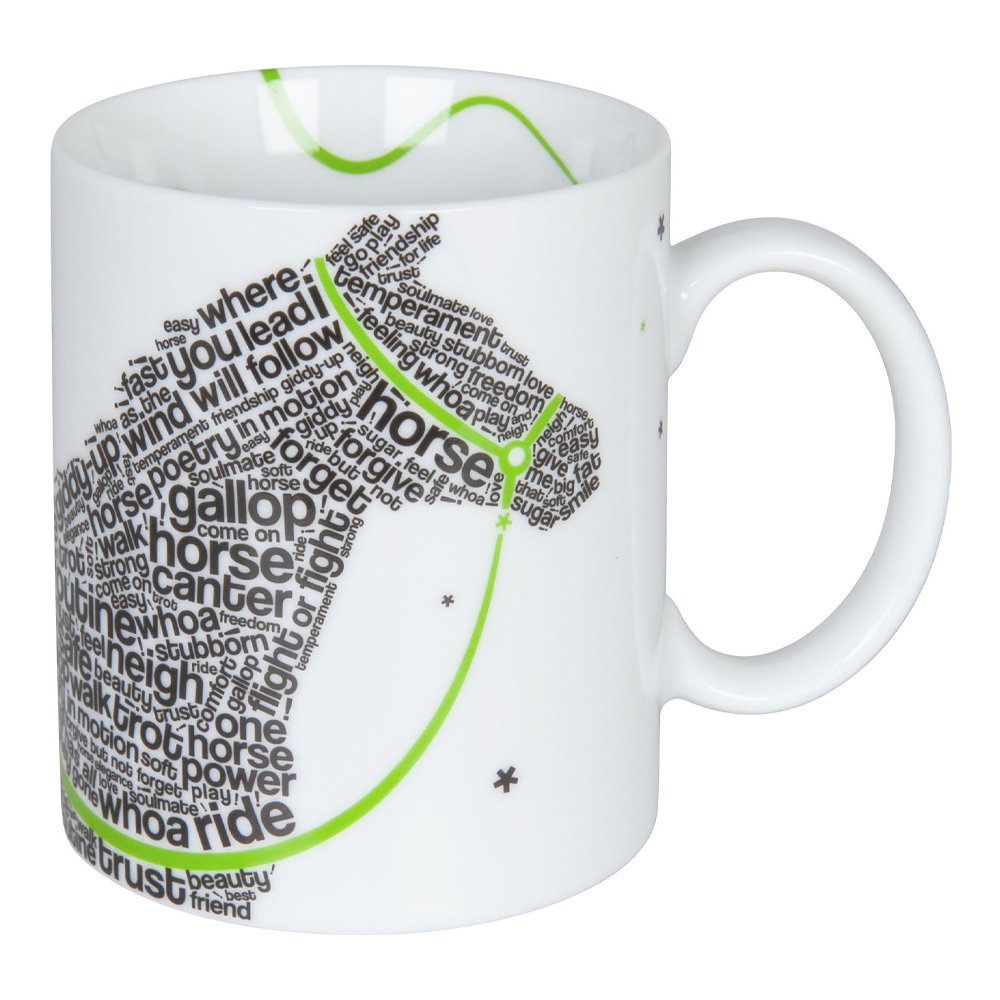 koenitz кружка "шрифт лошадь"