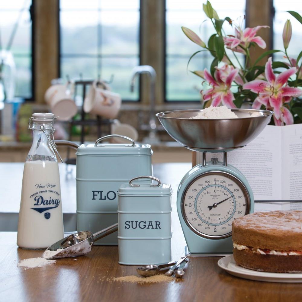 Kitchen Craft Весы кухонные механические  Living Nostalgia blue  