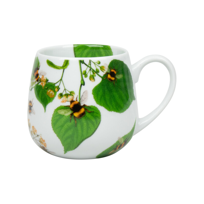 кружка "шмели на листе"