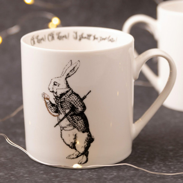 Кружка с Белым кроликом Алиса В Стране чудес 350 мл V&A Арт.: C000051