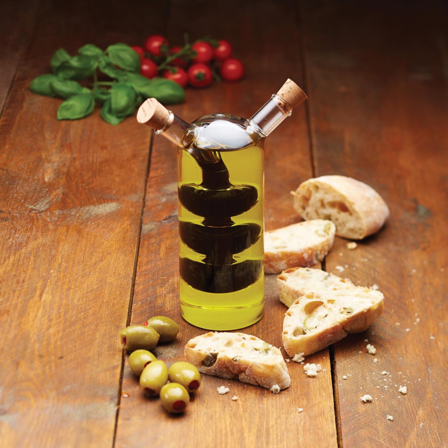 Kitchen Craft Ёмкость для масла и уксуса Спираль World of Flavours Italian  