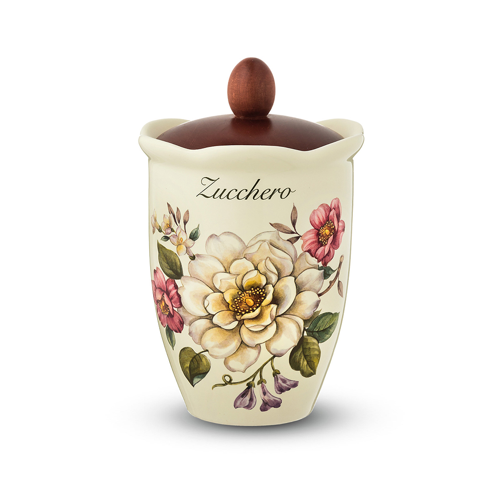 Nuova Cer Емкость для сахара Petali di Primavera 19см  