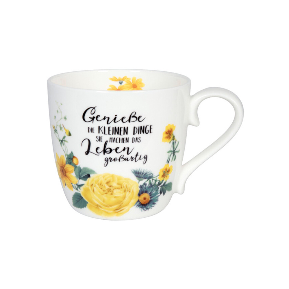 koenitz кружка  "желтые цветы"