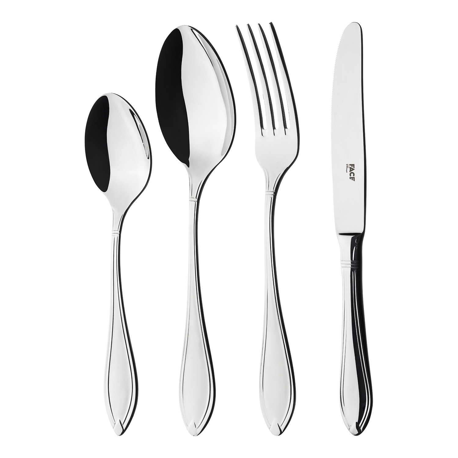 face набор столовых приборов 4 шт geneva