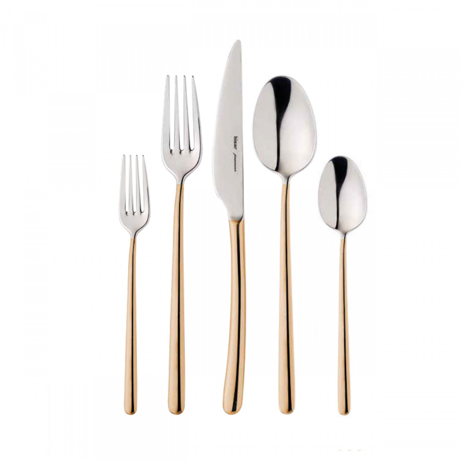 Набор десертных приборов BAHAMA Gold 18 шт  